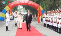 President attends 20th anniversary ceremony of Special Police Battalion No1